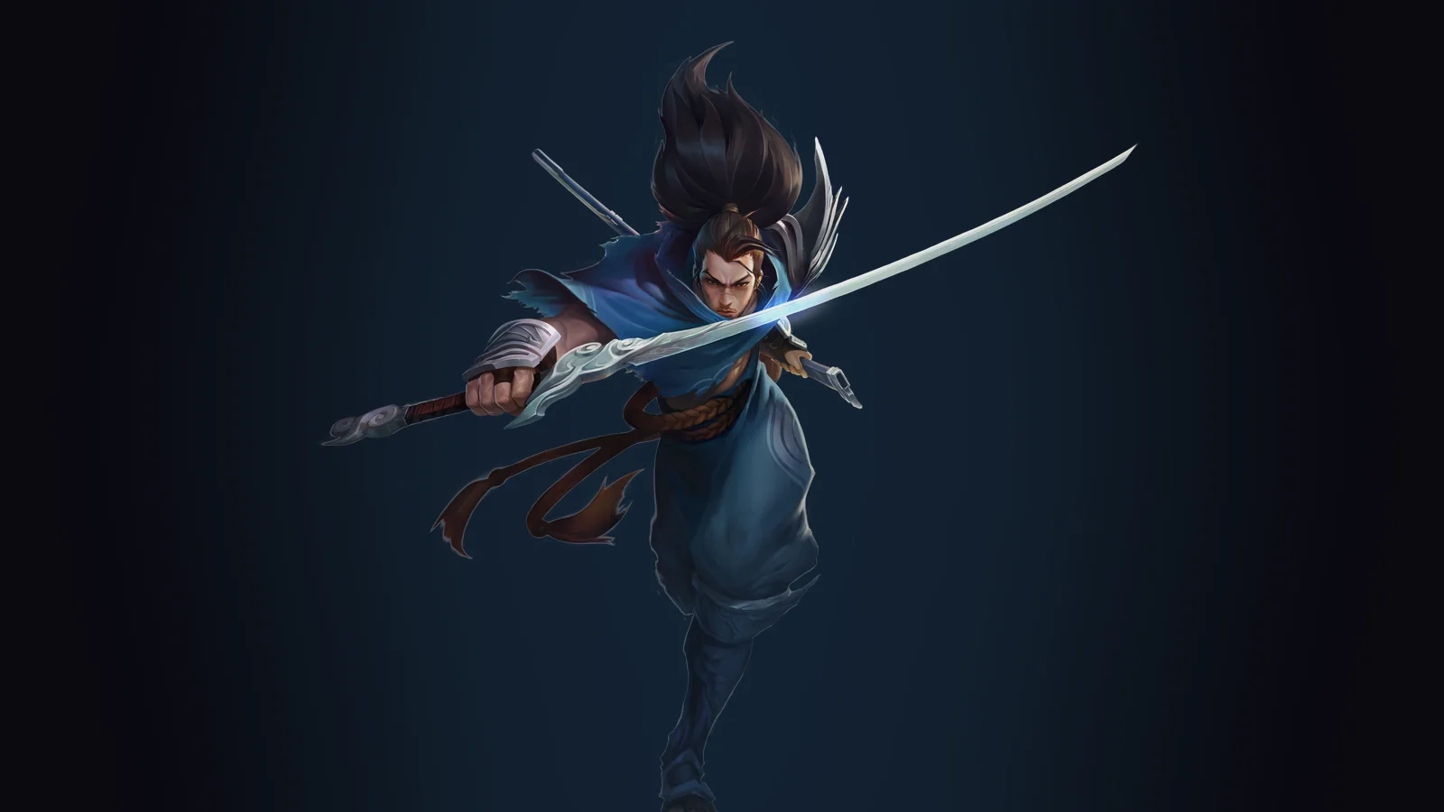 League of Legends key art featuring Yasuo