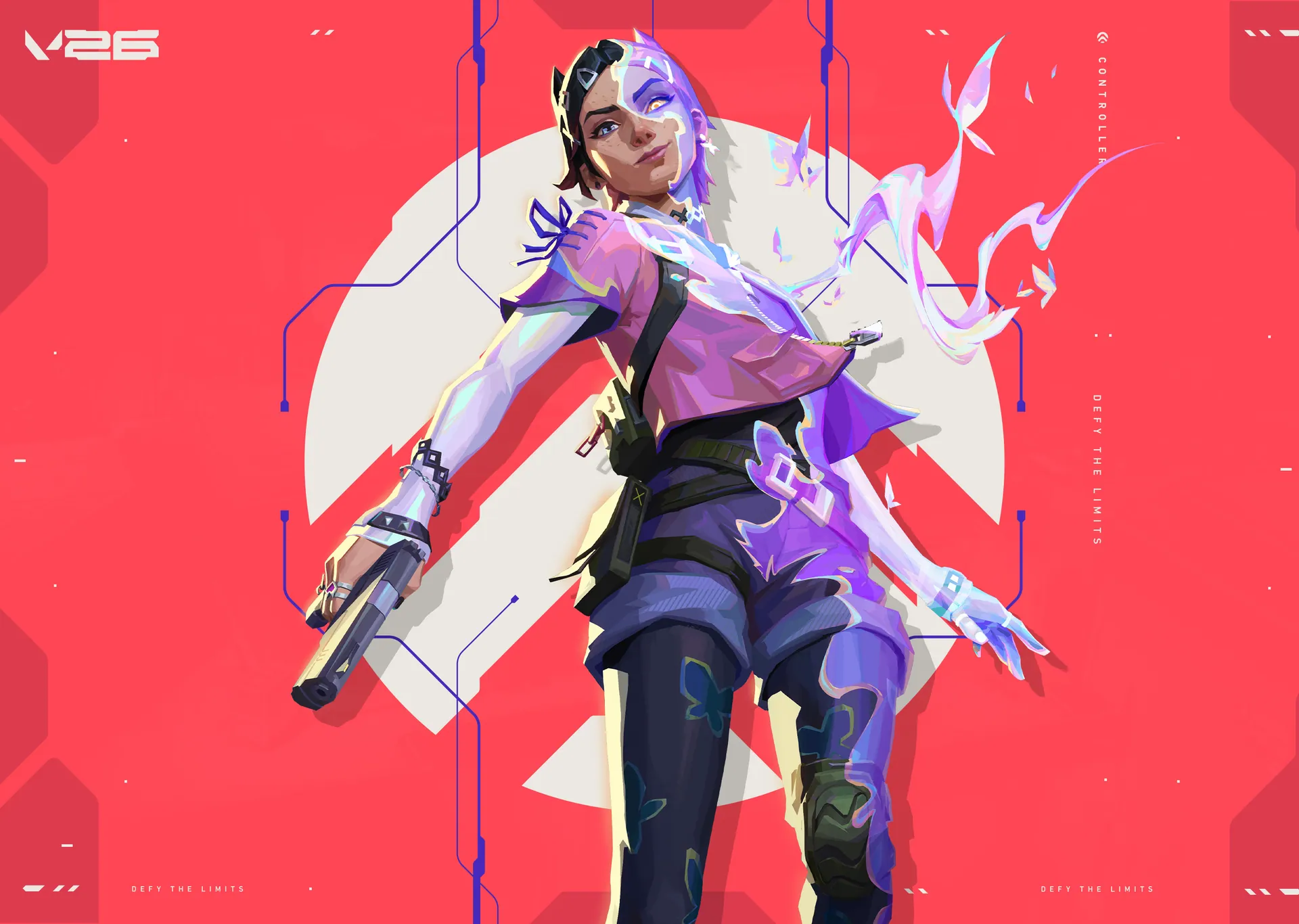 VALORANT artwork of Clove, VOP Ruby's featured agent